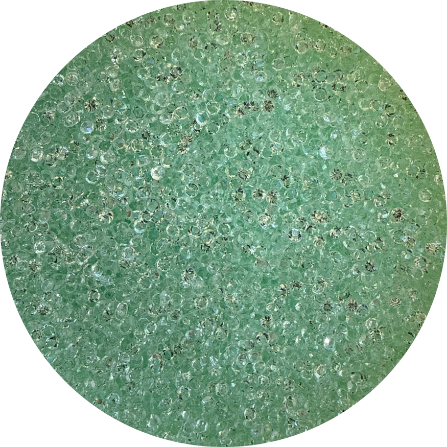 'Light Green' Diamond Rhinestone