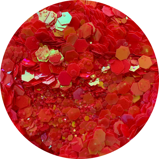 Pink Heatwave | Colour Shifting | Chunky Glitter | 50g Shaker