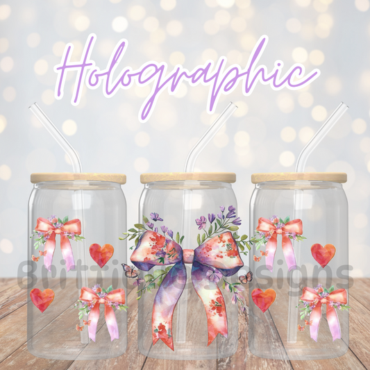 16oz Holographic UV DTF Wrap #28