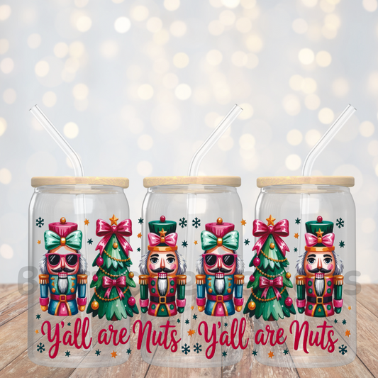 16oz Double Sided UV DTF Wrap #343 Christmas