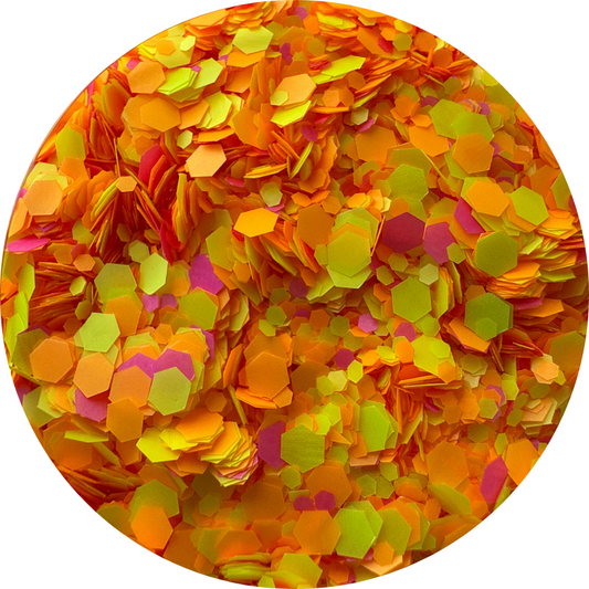 Sunset Splash | Chunky Glitter Mix | 50g Shaker