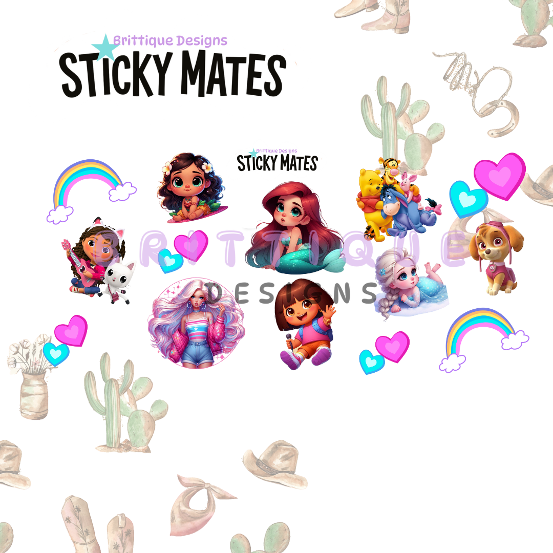 DIY 'Sticky Mates' Cup Kit