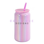 16oz Sublimation Glitter Shimmer Stainless Steel Libbey | Blank