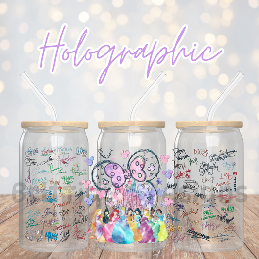 16oz Holographic UV DTF Wrap #14