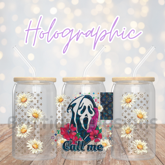 16oz Holographic UV DTF Wrap #49
