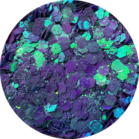 Unicorn Galaxy | Colour Shifting | Chunky Glitter | 50g Shaker