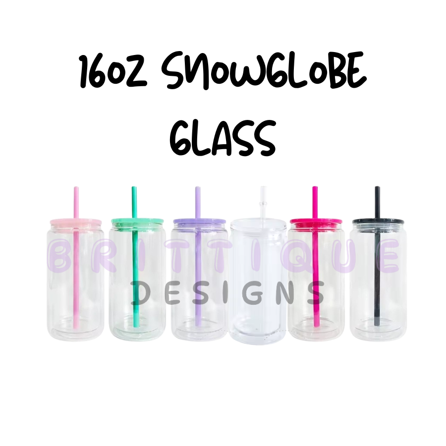 Glass Snowglobe | Blank