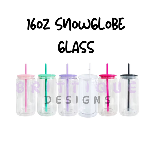 Glass Snowglobe | Blank