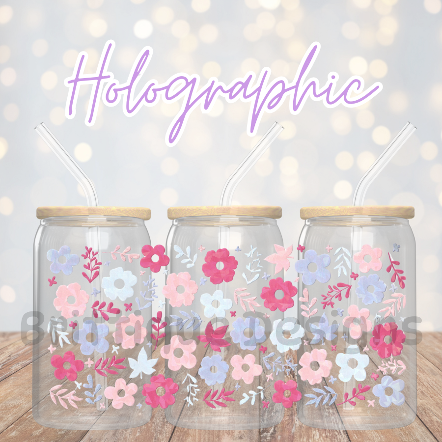 16oz Holographic UV DTF Wrap #2