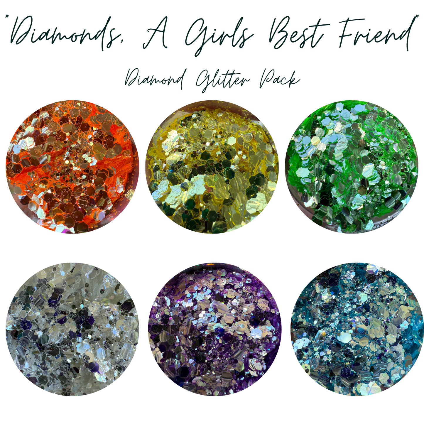 Diamonds, A Girls Best Friend | Glitter Pack