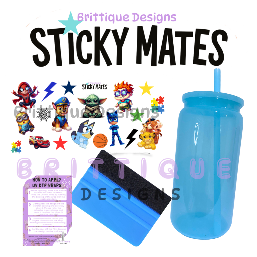 DIY 'Sticky Mates' Cup Kit
