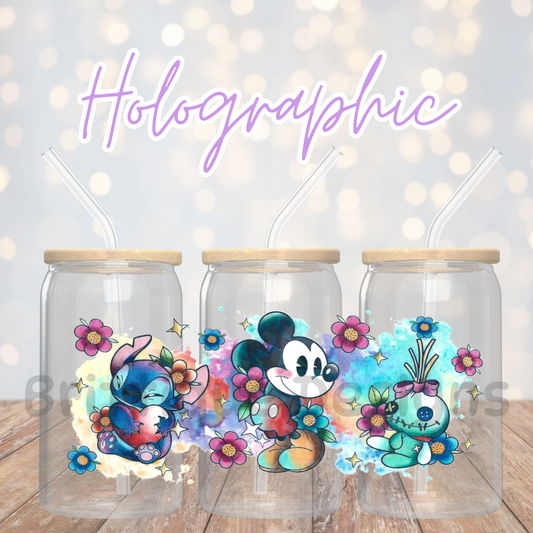 16oz Holographic UV DTF Wrap #9